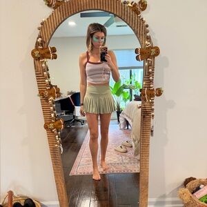 FP Movement by Free People Striped Tank Top in Cream and Brown